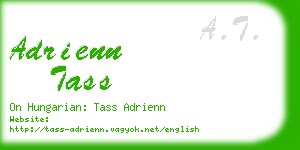 adrienn tass business card